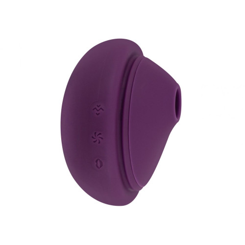 Фиолетовый вакуум-волновой вибратор в форме капкейка (фиолетовый)