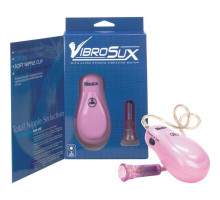 Розовый вибростимулятор для сосков VibroSux (розовый)