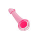Розовый нереалистичный фаллоимитатор Jelly Dildo XL - 22 см. (розовый)