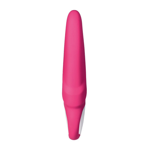 Ярко-розовый вибратор  Satisfyer Mr. Rabbit с клиторальным отростком - 22,1 см. (ярко-розовый)