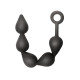 Чёрная анальная цепочка Black Edition Anal Super Beads - 40 см. (черный)