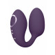 Фиолетовое виброяйцо с дополнительной клиторальной стимуляцией Aika (фиолетовый)