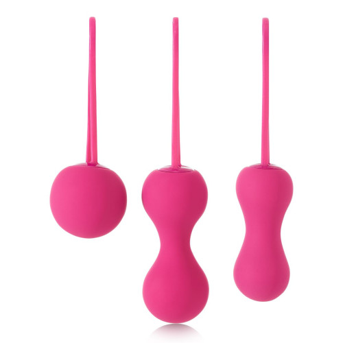 Набор розовых вагинальных шариков Je Joue Ami (розовый)