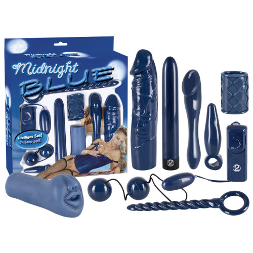 Эротический набор Midnight Blue Set (синий)