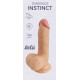 Телесный фаллоимитатор Embrace Instinct - 15,3 см. (телесный)