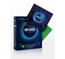 Презервативы MY.SIZE размер 47 - 3 шт. (прозрачный)