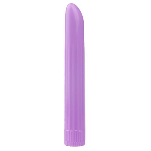 Фиолетовый многоскоростной вибромассажер Lady Finger - 16 см. (фиолетовый)