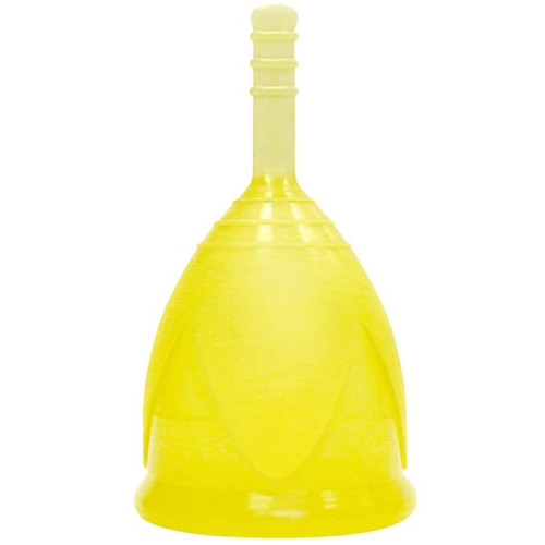 Желтая менструальная чаша размера S (желтый)
