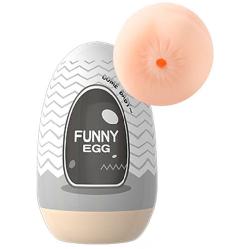 Мастурбатор-анус Funny Egg (телесный)