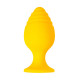 Желтая анальная втулка Riffle - 6 см. (желтый)