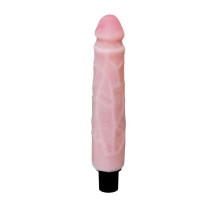 Вибратор Realistic Cock Vibe телесного цвета - 25,5 см. (телесный)