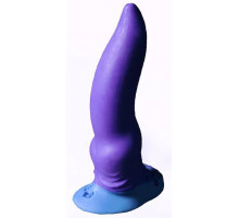 Фиолетовый фаллоимитатор  Зорг mini  - 17 см. (фиолетовый)