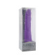 Фиолетовый вибратор-реалистик PURRFECT SILICONE CLASSIC 7.1INCH PURPLE - 18 см. (фиолетовый)