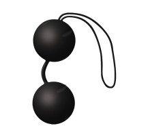 Чёрные вагинальные шарики Joyballs Black (черный)