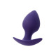 Фиолетовая анальная втулка Glob - 8 см. (фиолетовый)