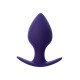 Фиолетовая анальная втулка Glob - 8 см. (фиолетовый)