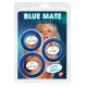 Набор из 3 синих эрекционных колец Blue Mate (синий)