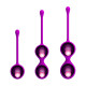 Набор лиловых вагинальных шариков Kegel Ball (лиловый)