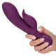 Фиолетовый вибратор-кролик Desire - 22,25 см. (фиолетовый)