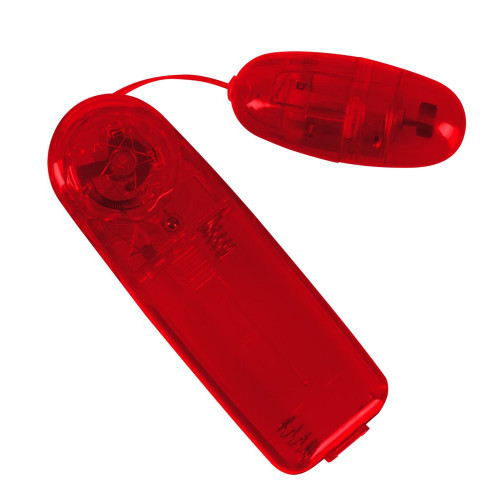 Красное виброяичко с пультом Bullet in Red (красный)