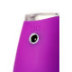 Фиолетовый клиторальный стимулятор с ресничками JOS ALICIA - 15,5 см. (фиолетовый)