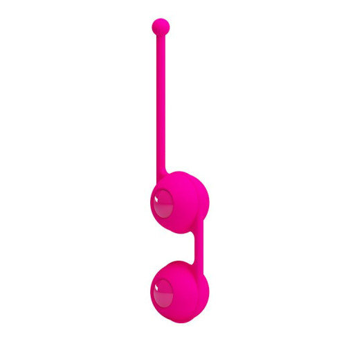 Ярко-розовые вагинальные шарики Kegel Tighten Up III (ярко-розовый)