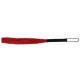 Красная плеть-флогер с черной ручкой - 50 см. (красный с черным)