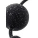 Черная анальная цепочка A-toys с шариками - 35,9 см. (черный)