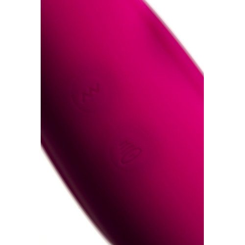 Ярко-розовый вибратор Danvi с вакуум-волновой стимуляцией (ярко-розовый)