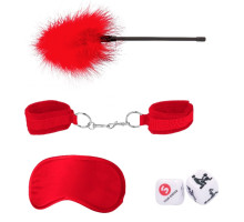 Красный игровой набор Introductory Bondage Kit №2 (красный)