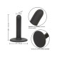 Черный анальный стимулятор Boundless 4.5” Slim Probe - 11,5 см. (черный)