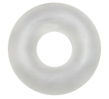 Прозрачное гладкое кольцо Stretchy Cockring (прозрачный)