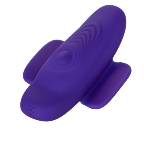 Фиолетовый стимулятор в трусики Lock-N-Play Remote Pulsating Panty Teaser (фиолетовый)