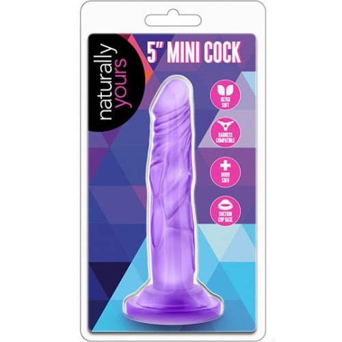 Фиолетовый фаллоимитатор 5 Inch Mini Cock - 14,6 см. (фиолетовый)