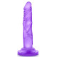 Фиолетовый фаллоимитатор 5 Inch Mini Cock - 14,6 см. (фиолетовый)