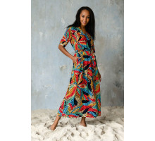 Яркое платье Dominica из вискозы (разноцветный|M)