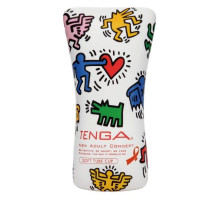 Мастурбатор-туба Keith Haring Soft Tube CUP (разноцветный)
