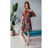 Пляжная туника-платье Barbara (разноцветный|XL)