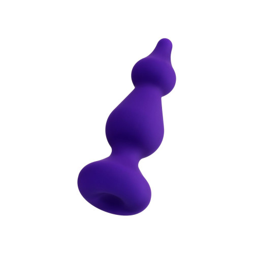 Фиолетовая анальная втулка Sholt - 10 см. (фиолетовый)