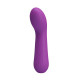 Фиолетовый гнущийся вибратор Faun - 15 см. (фиолетовый)