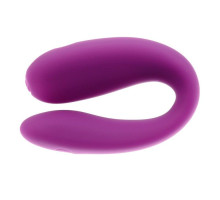 Фиолетовый стимулятор для пар с вибропулей (фиолетовый)