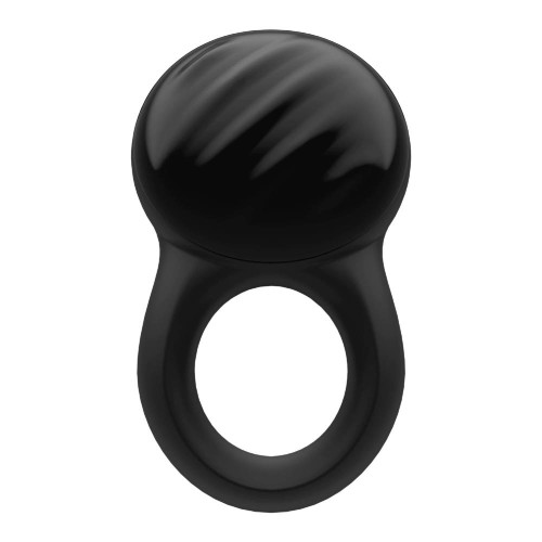 Эрекционное кольцо Satisfyer Signet Ring с возможностью управления через приложение (черный)