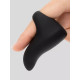 Черный вибратор на палец Sensation Rechargeable Finger Vibrator (черный)