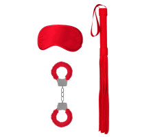 Красный набор для бондажа Introductory Bondage Kit №1 (красный)