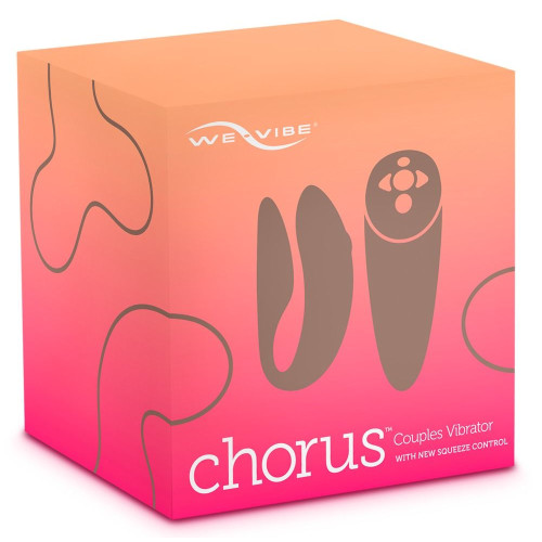Розовый вибратор для пар We-Vibe Chorus (розовый)